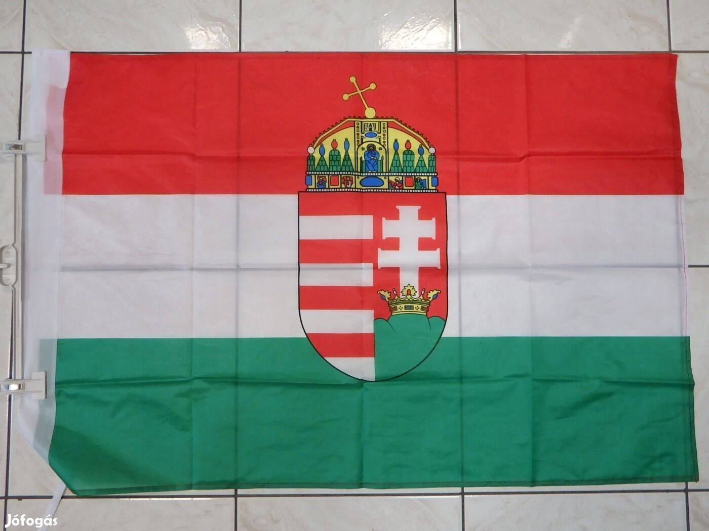 Nagyméretű Magyar Zászló Címeres Vadi Új Eladó 90 X 150 CM