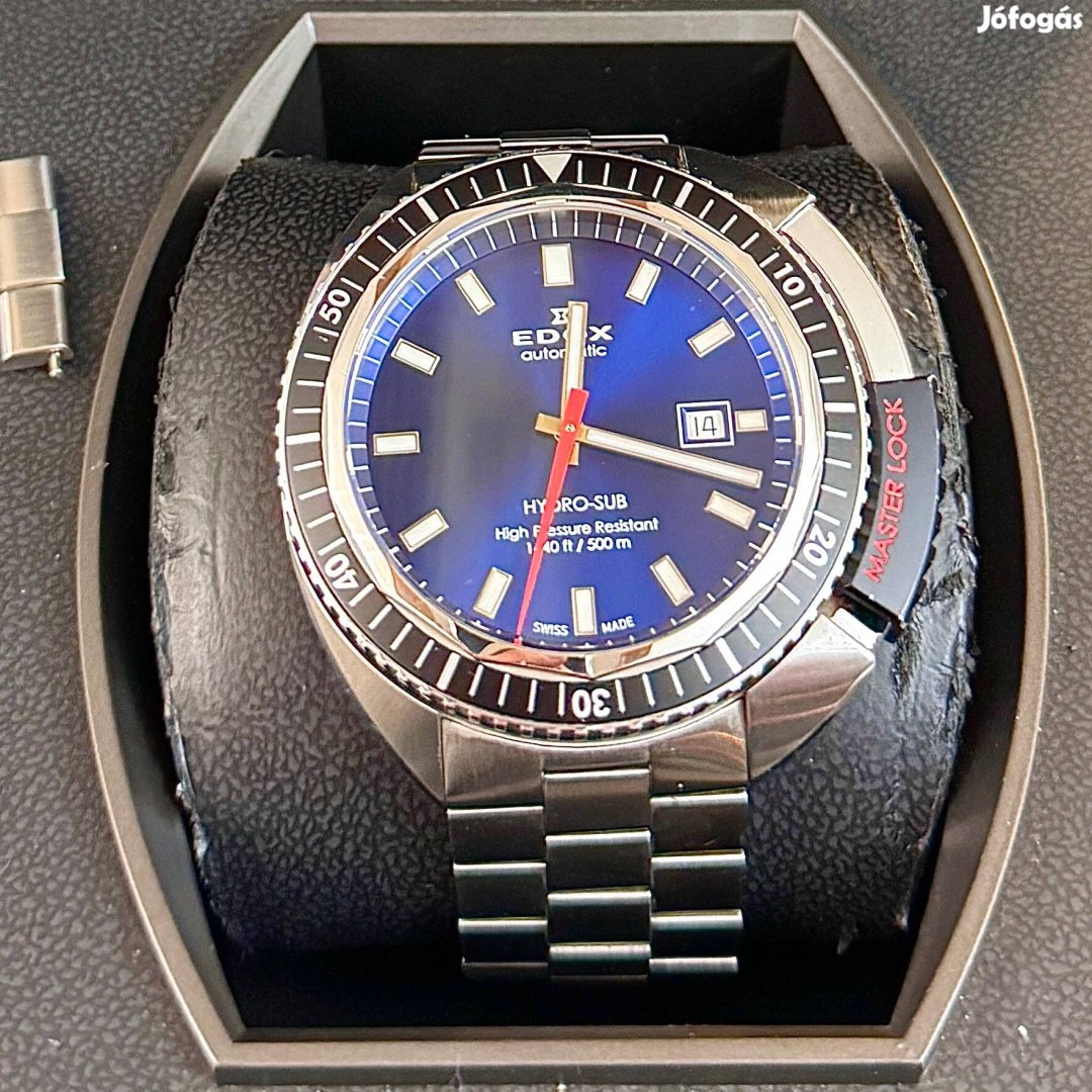 Nagyméretű, különleges búvár a nyárra Edox Hidro-SUB