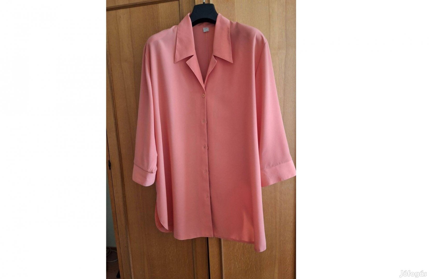 Nagyméretű barack színű blúz XL-XXL méret