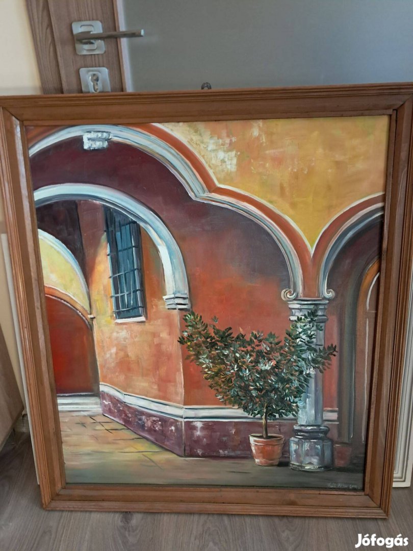 Nagyméretű modern festmény eladó