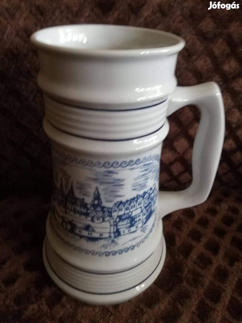 Nagyméretű porcelán korsó,Sopron felirattal,ajándéktárgy!/53