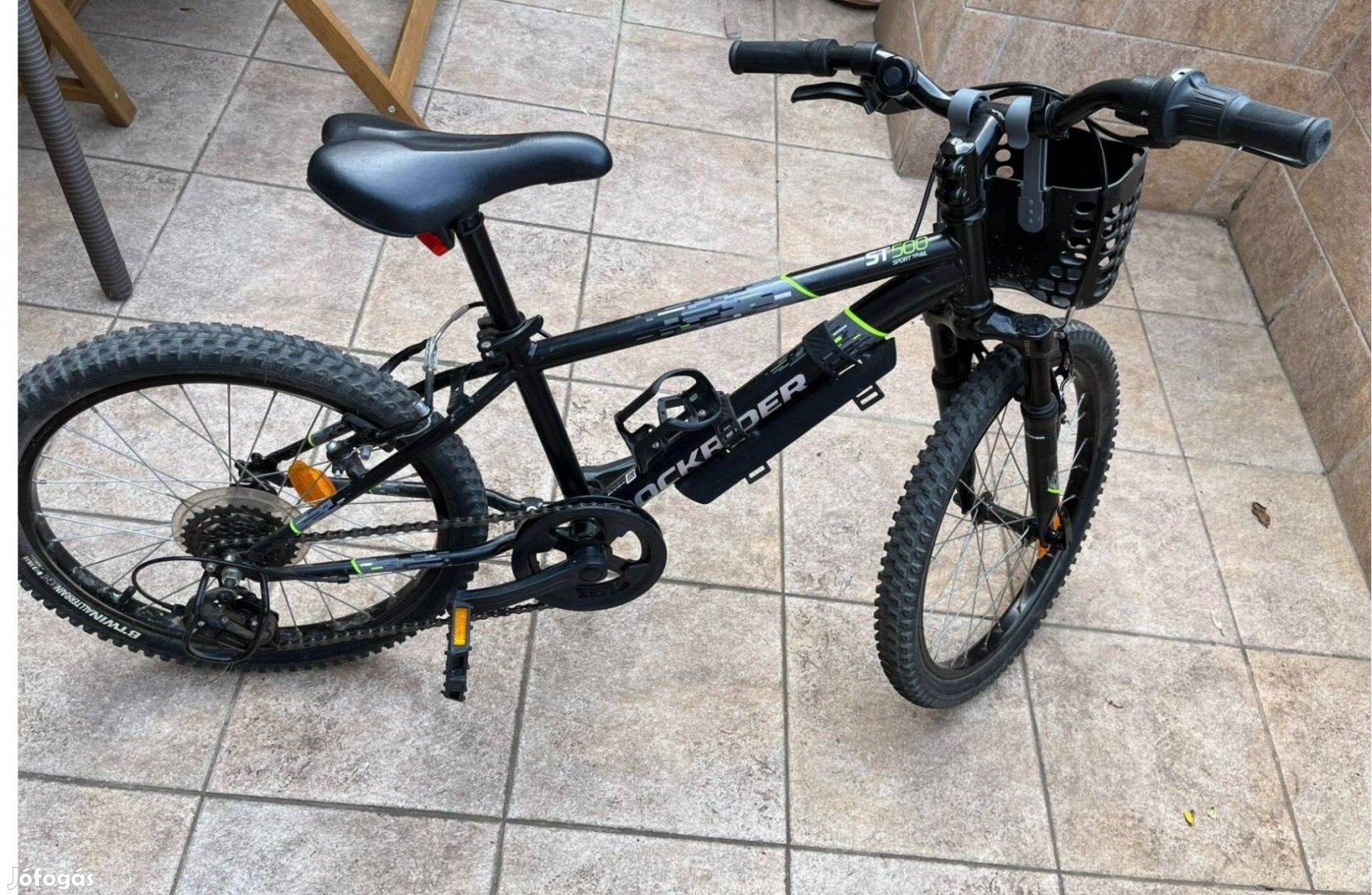Nagyon jó állapotú, Rockrider MTB 20-as méretű gyerek kerékpár