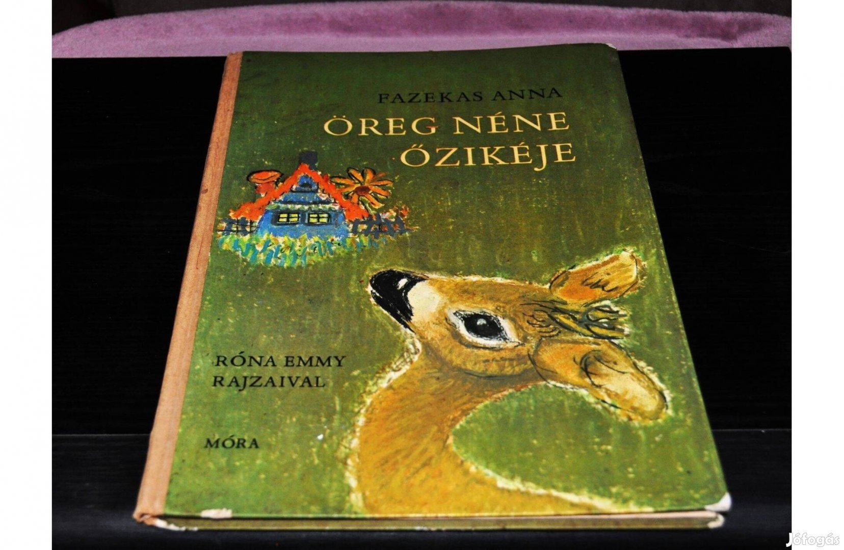 Nagyon retro Öreg néne őzikéje mesekönyv , Fazekas Anna,1965-ből