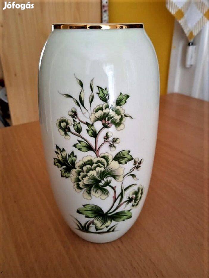 Nagyon szép Hollóházi hortenzia mintás váza