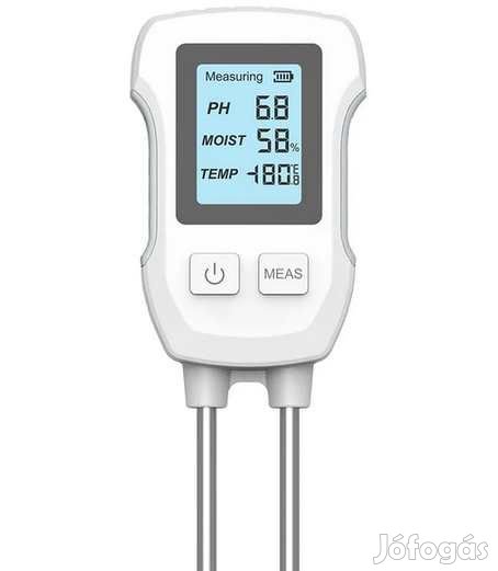 Nagypontosságú Talajszonda, PH és Nedvesség (5564)