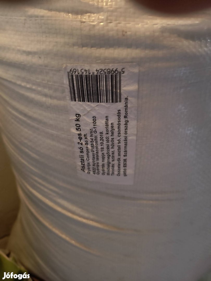Nagyszemű só 50 kg