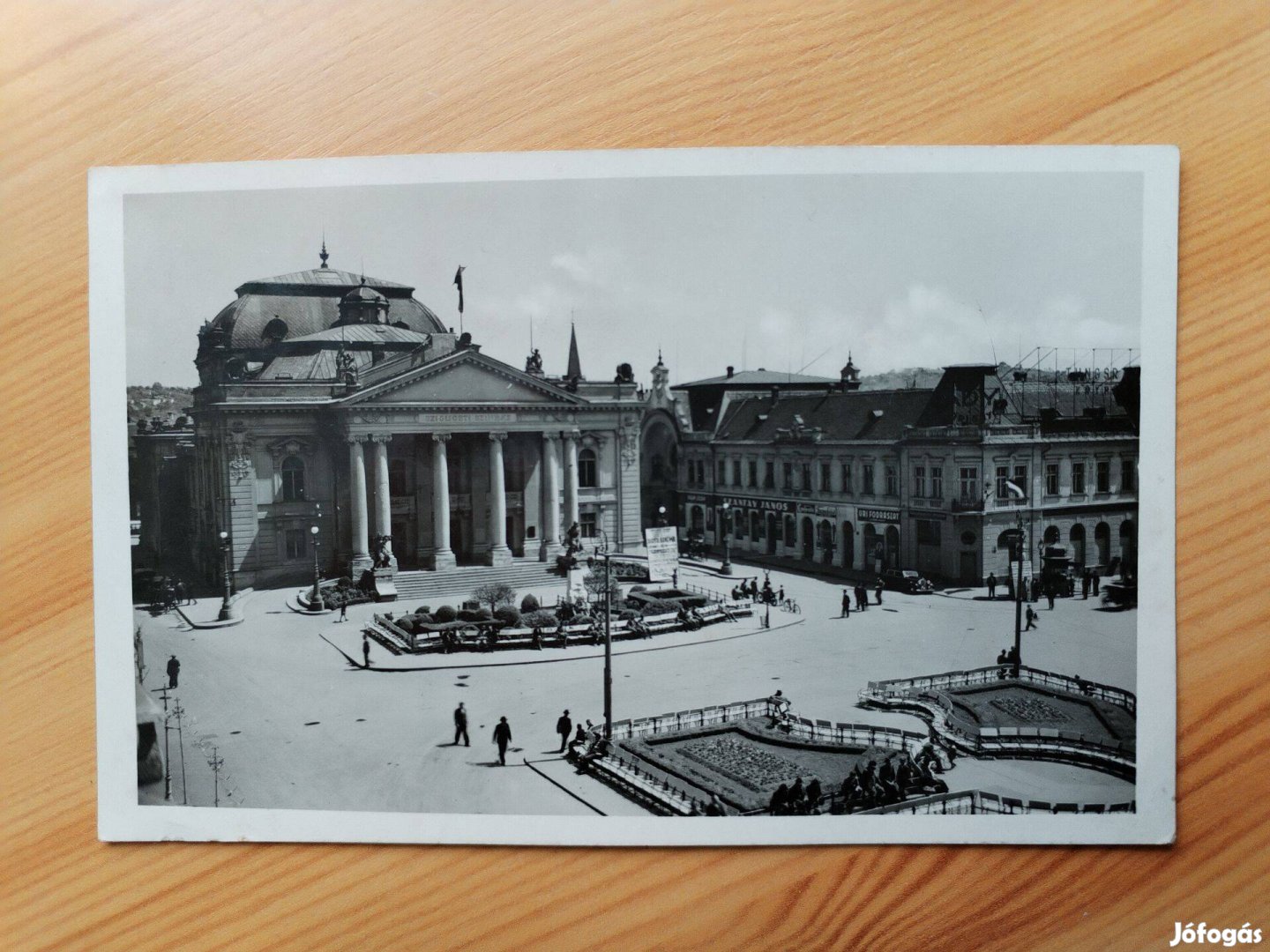 Nagyvárad Bémer Tér és Szigligeti Szinház 1941-es képeslap