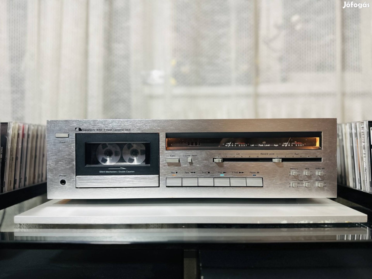 Nakamichi 480 kazettás magnó deck hifi hi-fi 