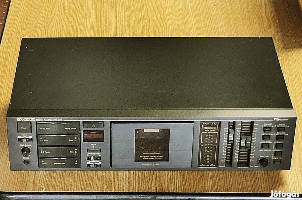 Nakamichi BX-300E, kazettás deck, kazettás magnó