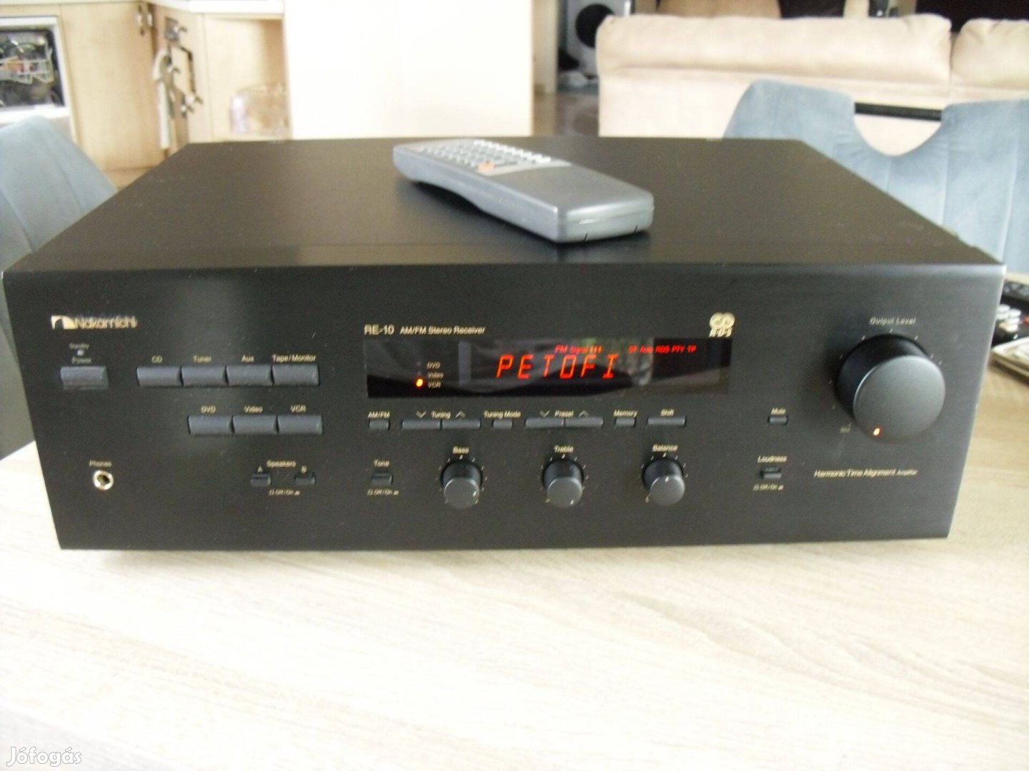 Nakamichi RE-10 4 hangfalas stereo rádióerősítő