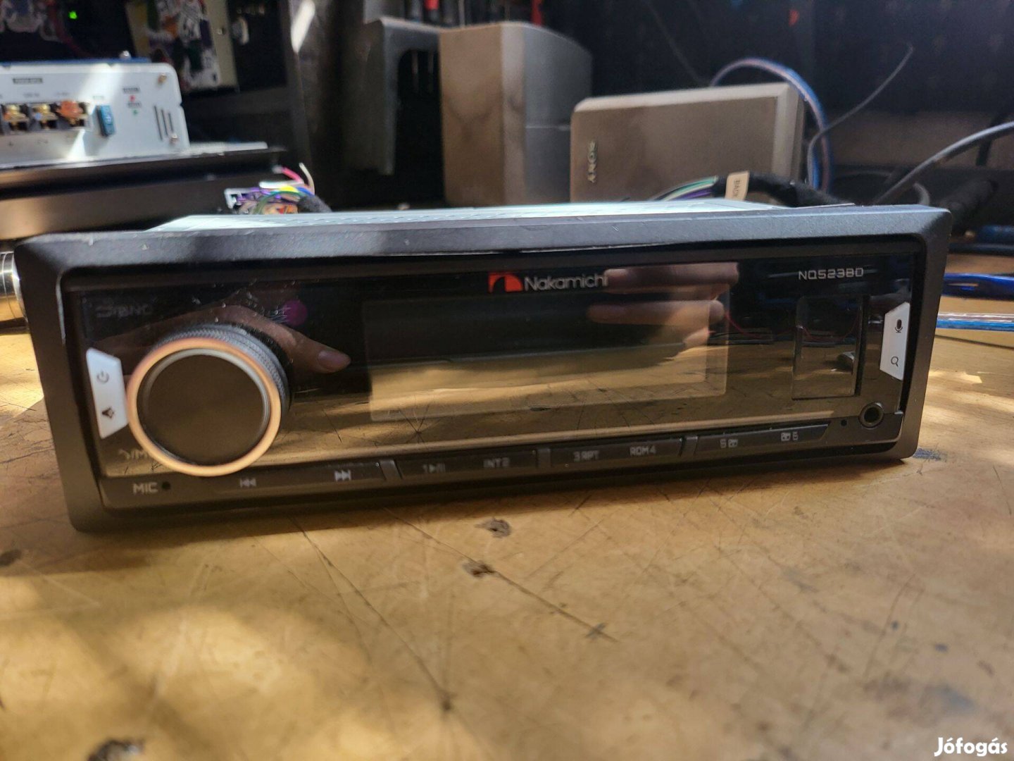 Nakamichi fejegység (Bluetooth/usb/aux)