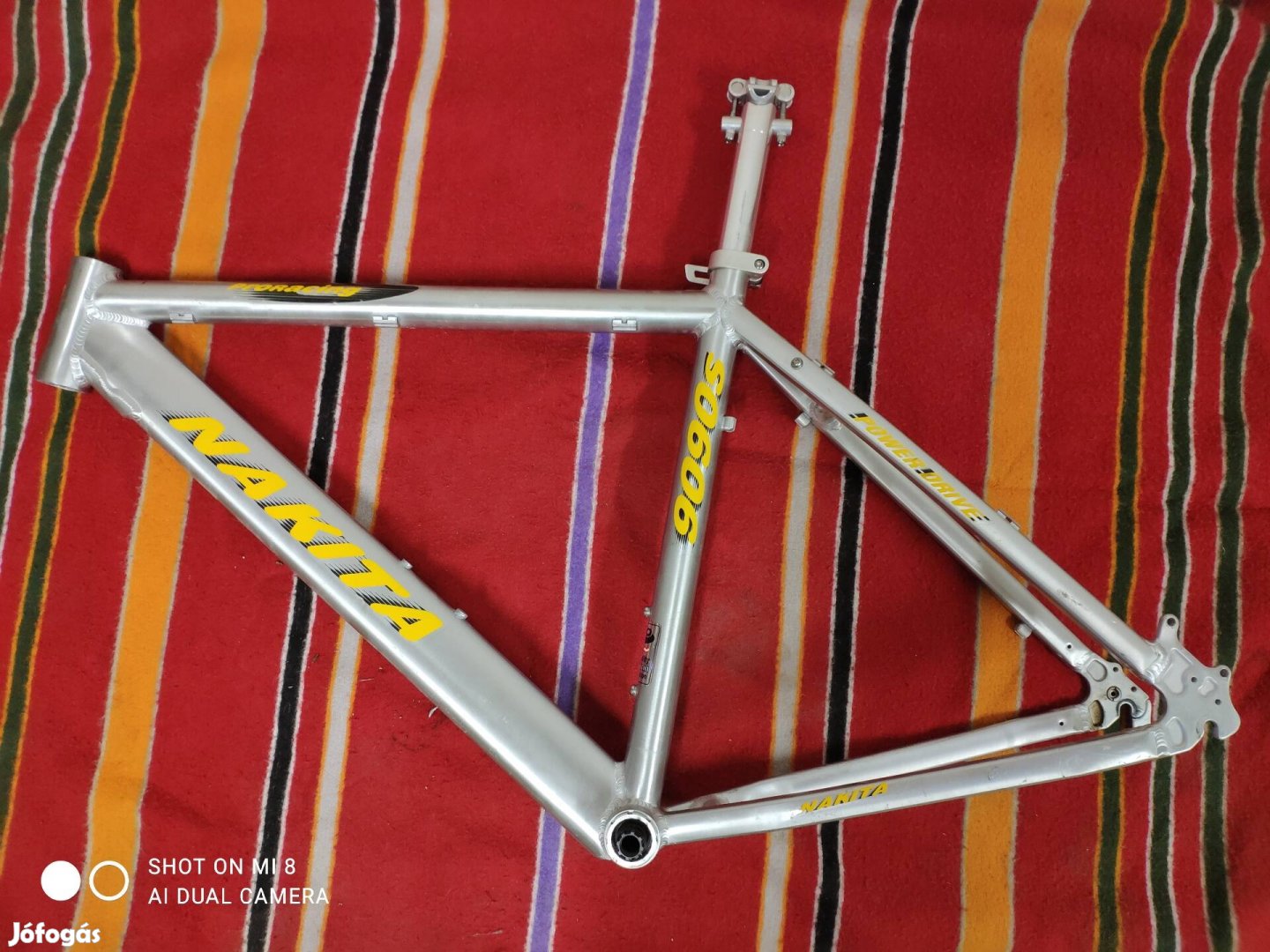 Nakita 9090S Pro Racing mtb alu váz üléscsővel