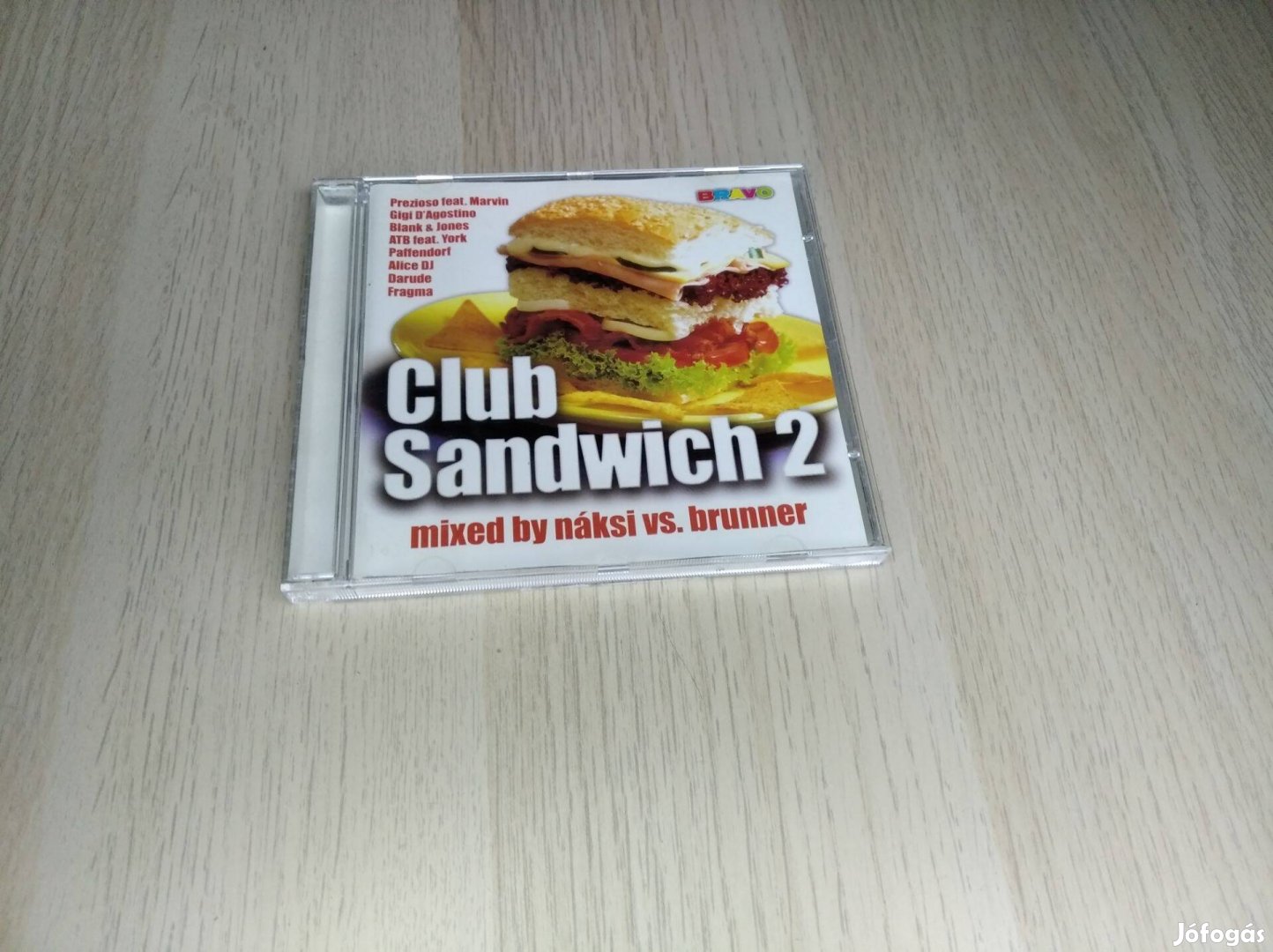 Náksi vs. Brunner - Club Sandwich 2 / CD