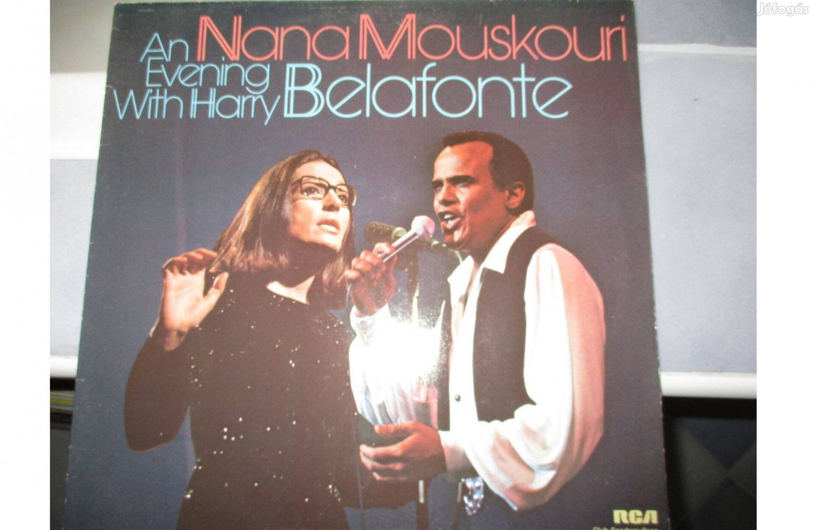 Nana Mouskouri és Harry Belafonte bakelit hanglemez eladó