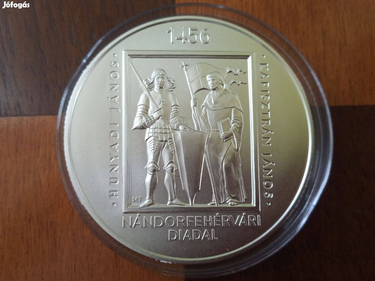 Nándorfehérvári diadal Hunyadi Kapisztrán 5000 forint ezüst érme 2006