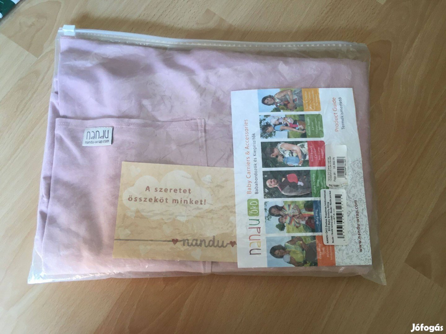 Nandu öko Zsebes Rugalmas Hordozókendő