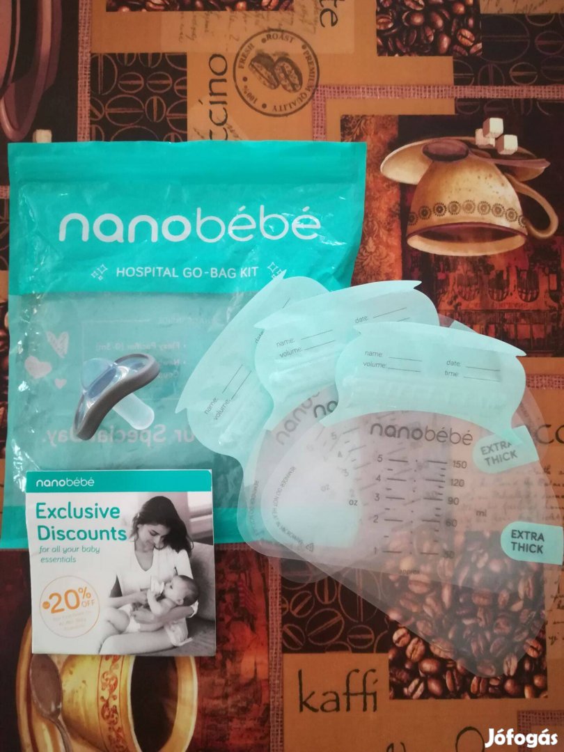 Nanobébé Flexy cumi és tejtároló zacskók