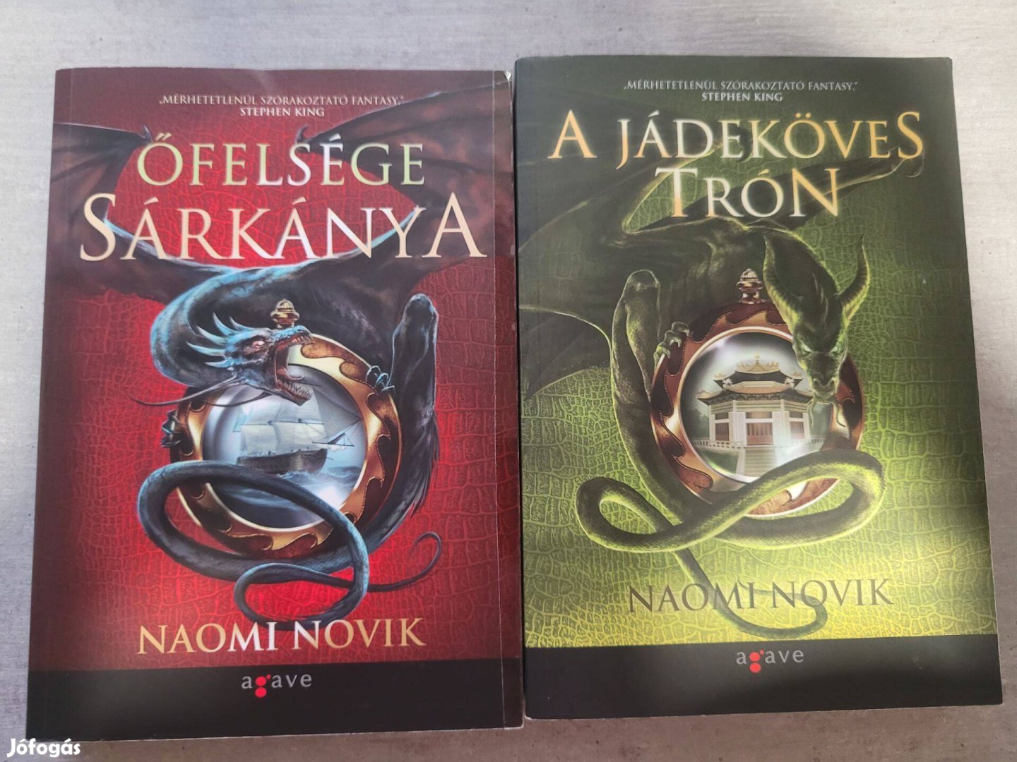 Naomi Novik - Őfelsége sárkánya + A jádeköves trón