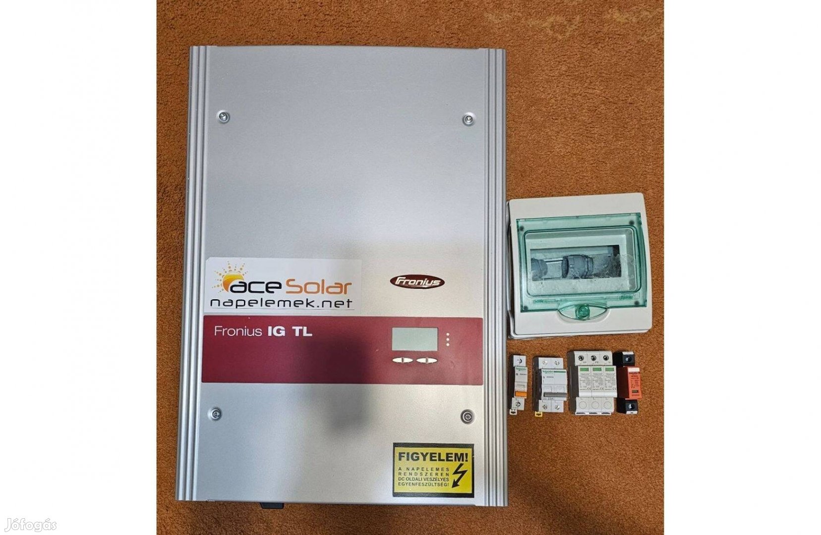 Napelem inverter Fronius IG-TL 5kW használt bővités miatt eladó