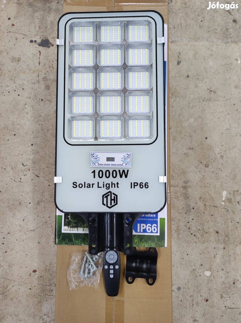 Napelemes mozgásérzékelős 1000w-os lámpa eladó!
