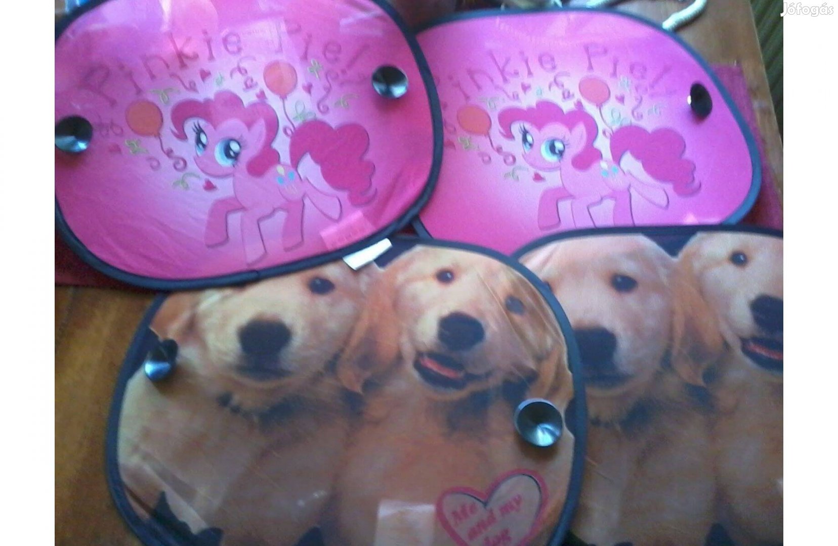 Napellenző autós Kutyus Vagy Pinkie PIE Új Két Három Pár