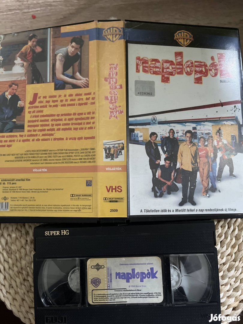 Naplopók vhs film