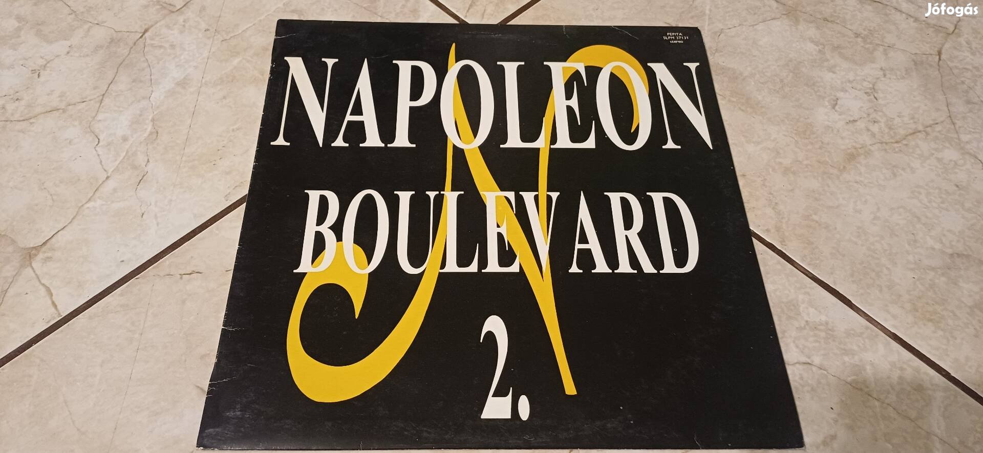 Napoleon Boulevard bakelit hanglemez
