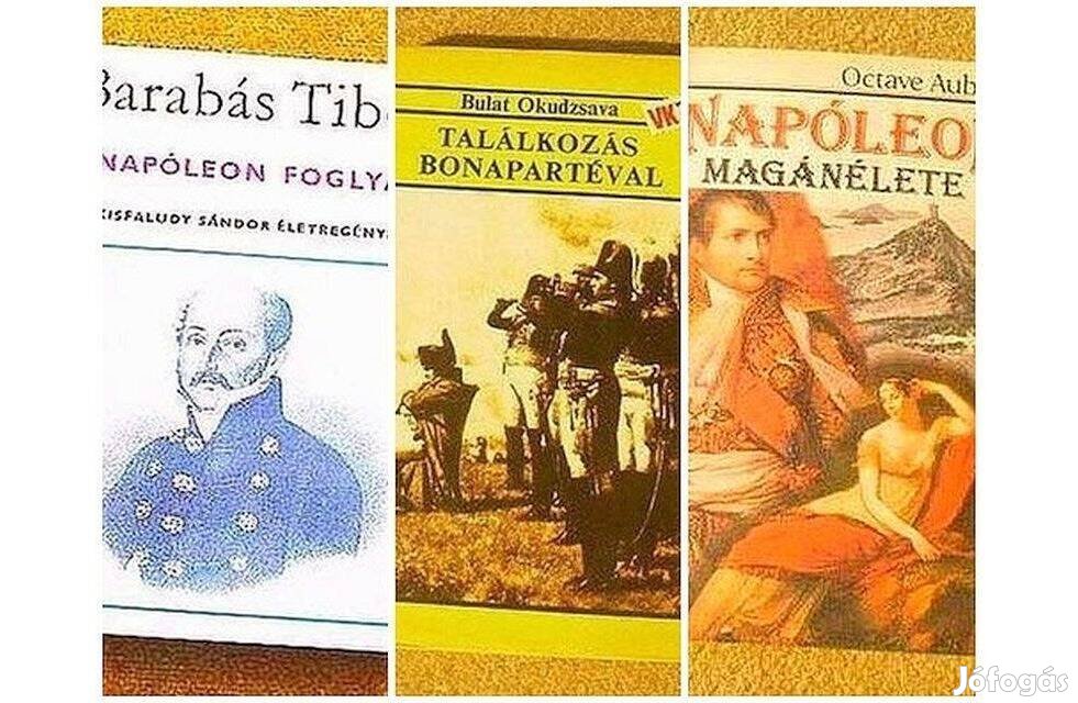 Napóleon könyvek - 3 kötet