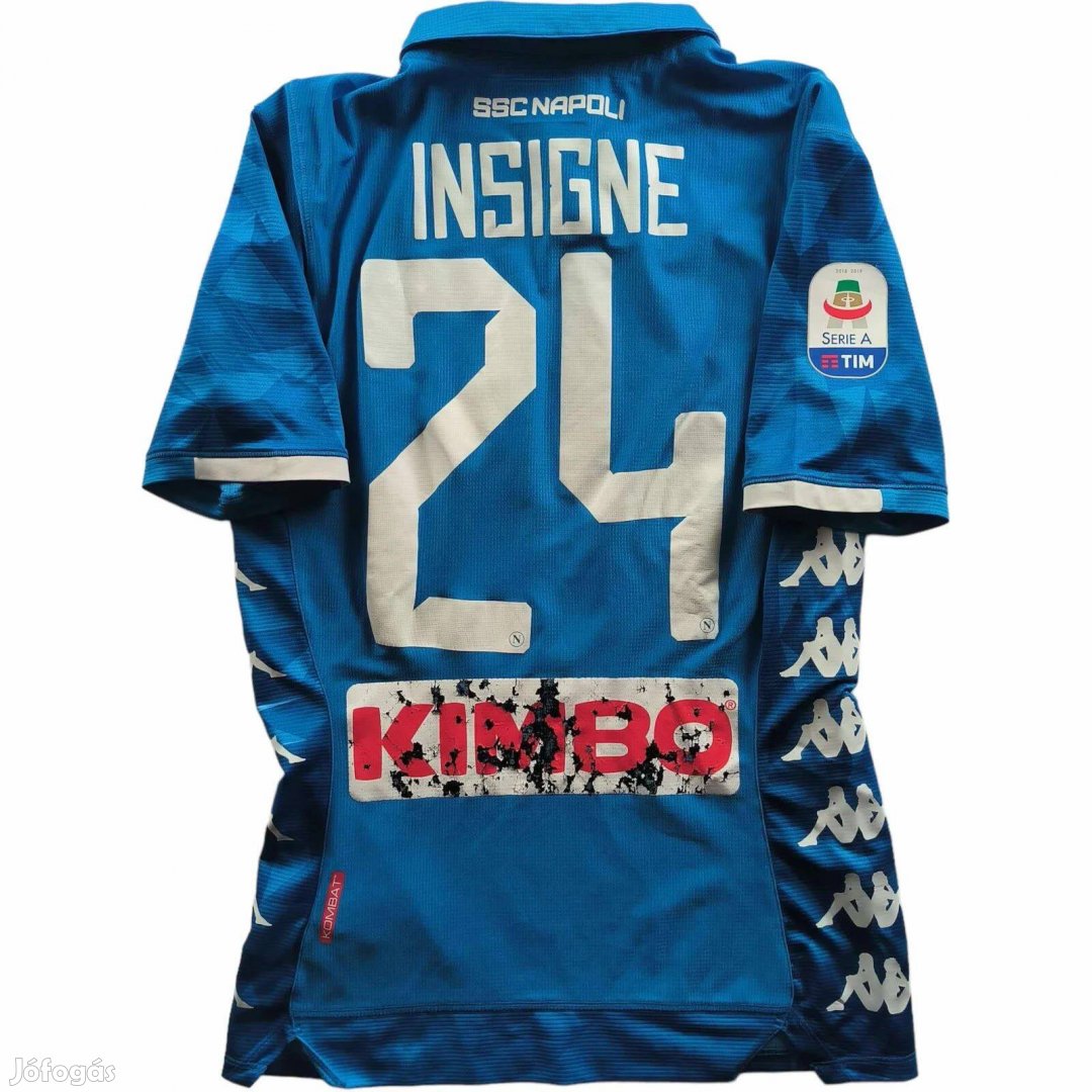 Napoli 2018-19 Kappa hazai Lorenzo Insigne foci mez S-es