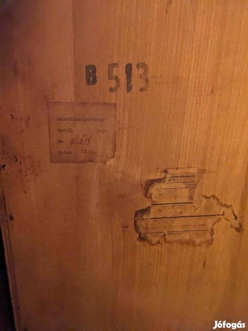 Nappali szekrénysor 1959 - inkább szétszedtük