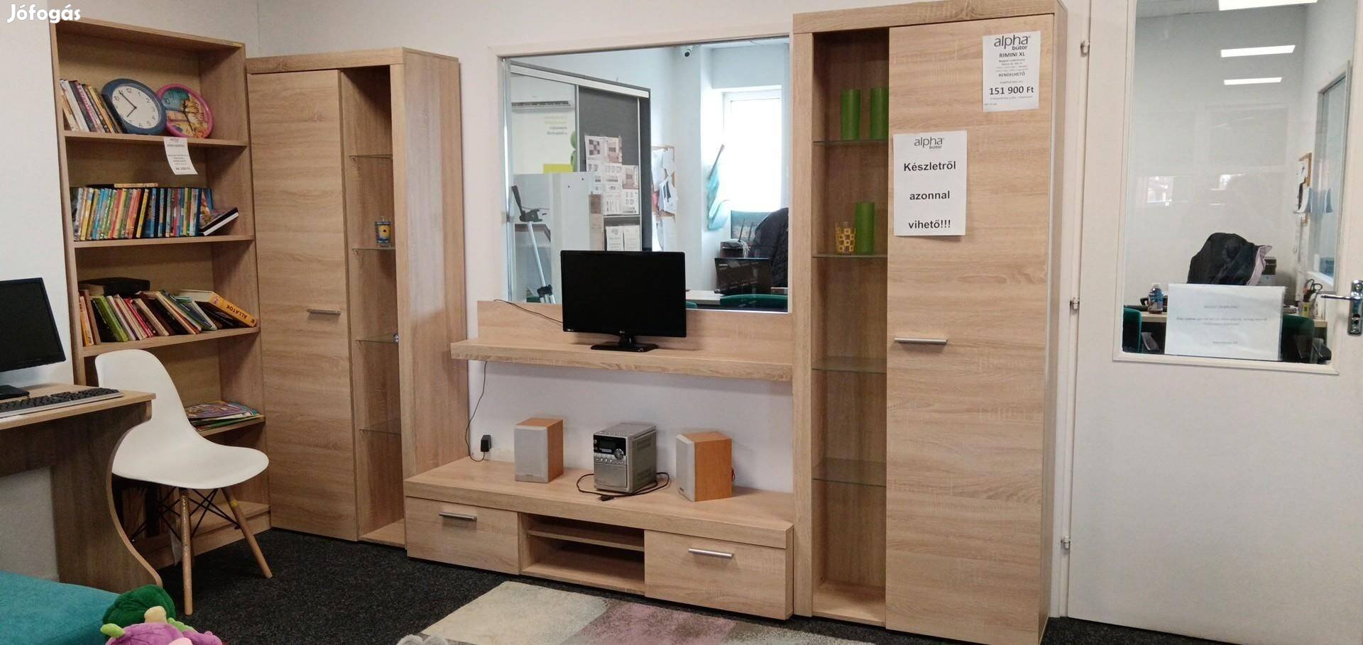Nappali szekrénysor készletről Rimini Xl