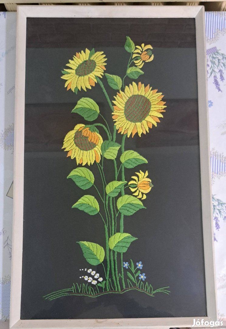 Napraforgós goblein 35x60cm 