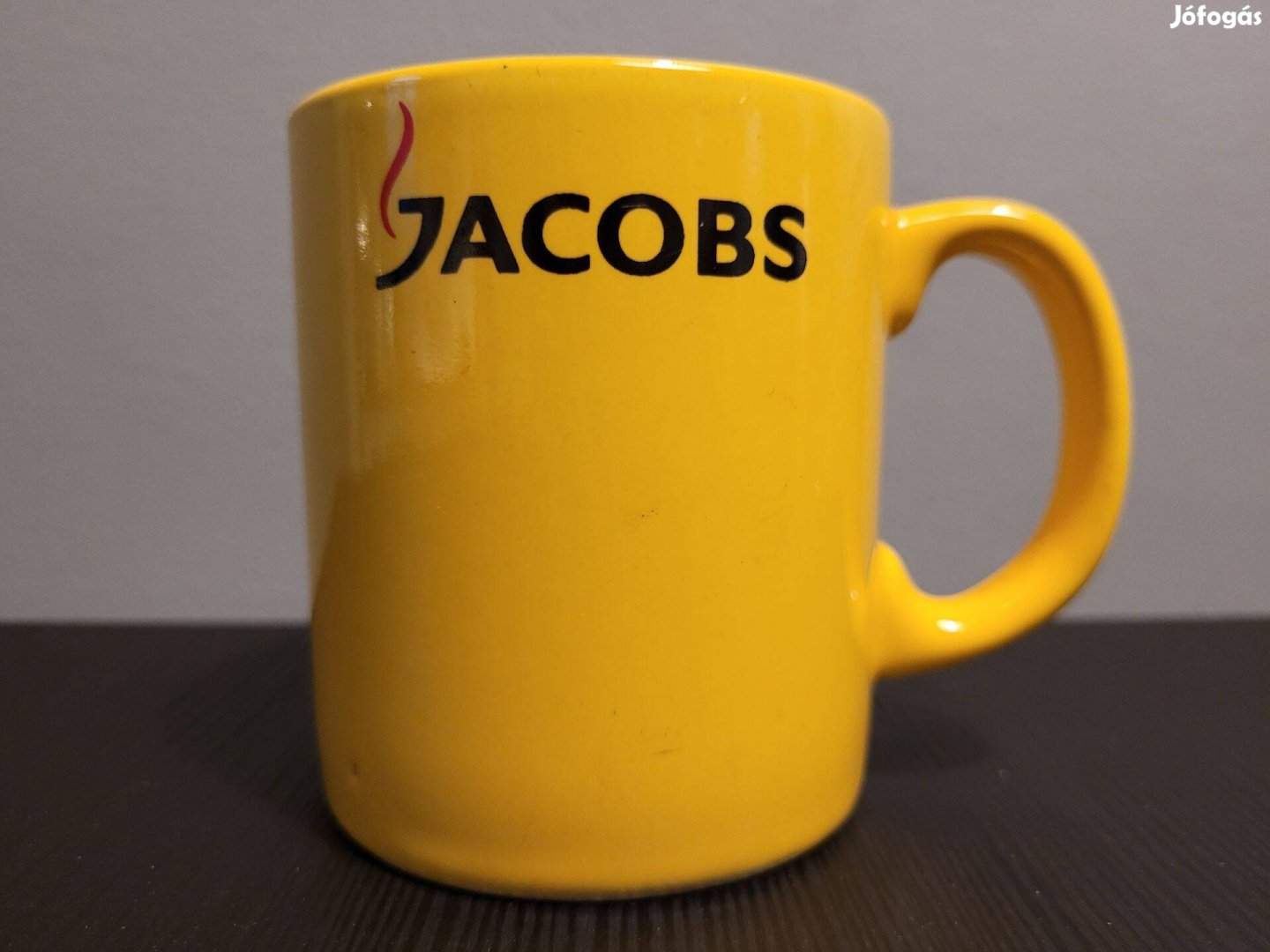 Napsárga Jacobs reklámbögre - gyűjtőknek