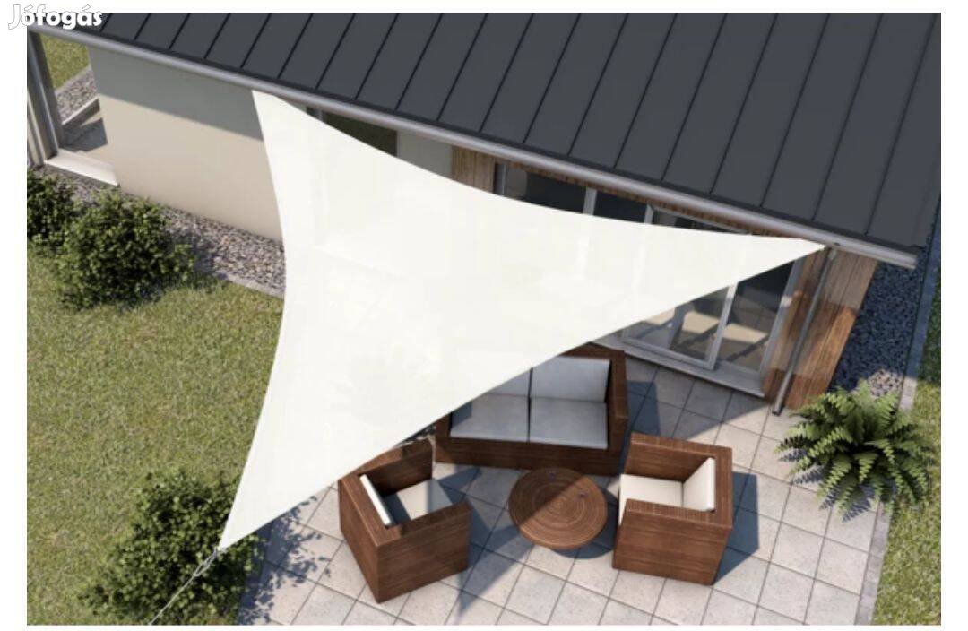 Napvitorla, UV 50 vízlepergető, Új 500X500X500 Háromszög