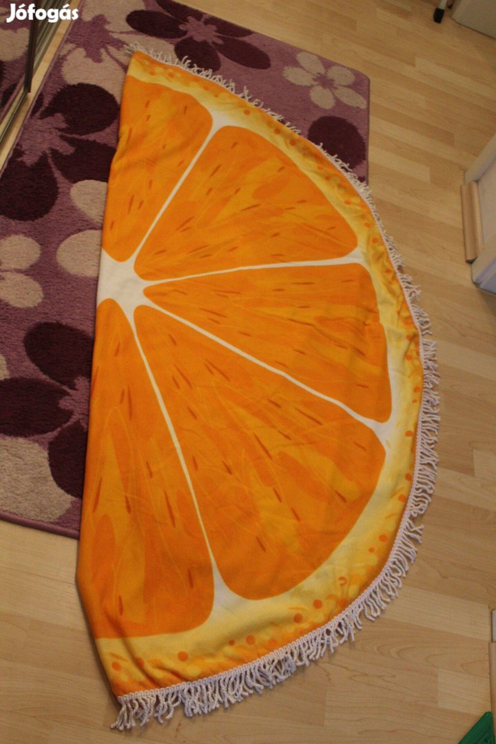 Narancs mintaju nagy meretu mikroszalas torolkozo, Uj