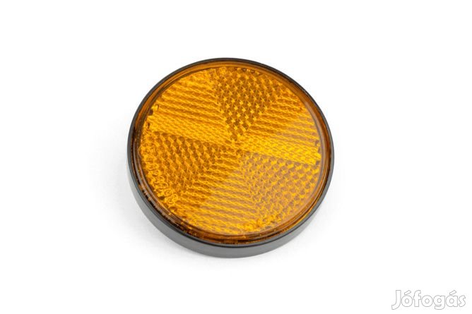 Narancssárga 60mm-es prizmás fényvisszaverő - M5 Peugeot Speedfight