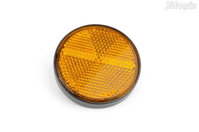Narancssárga 60mm-es prizmás fényvisszaverő - M5 Peugeot
