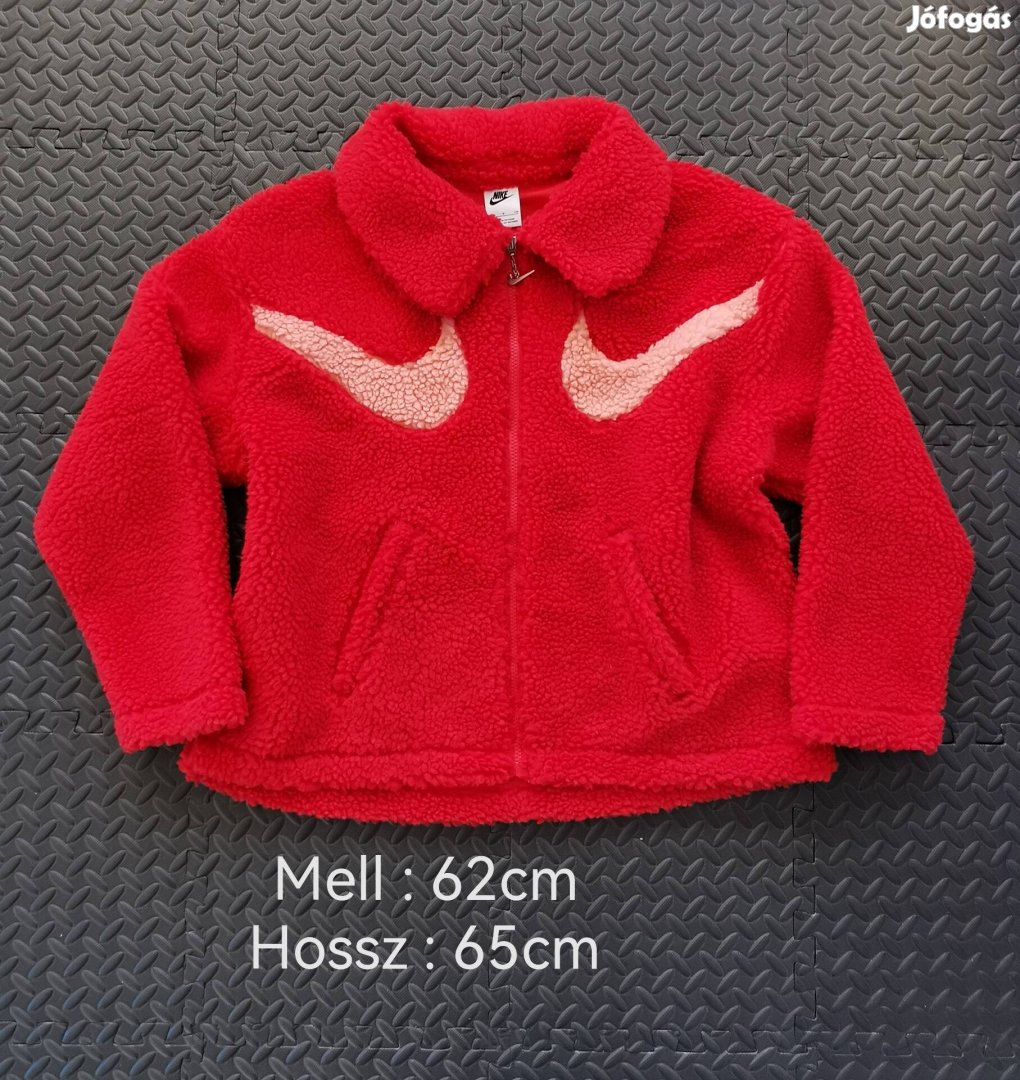Narancssárga női Nike Sherpa kabát 