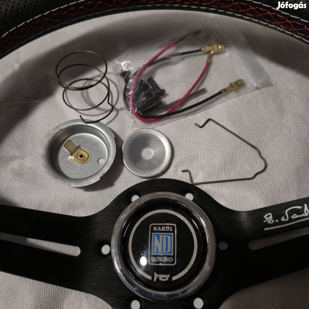 Nardi Torino Bőrözött Kormány 350mm - 14inch