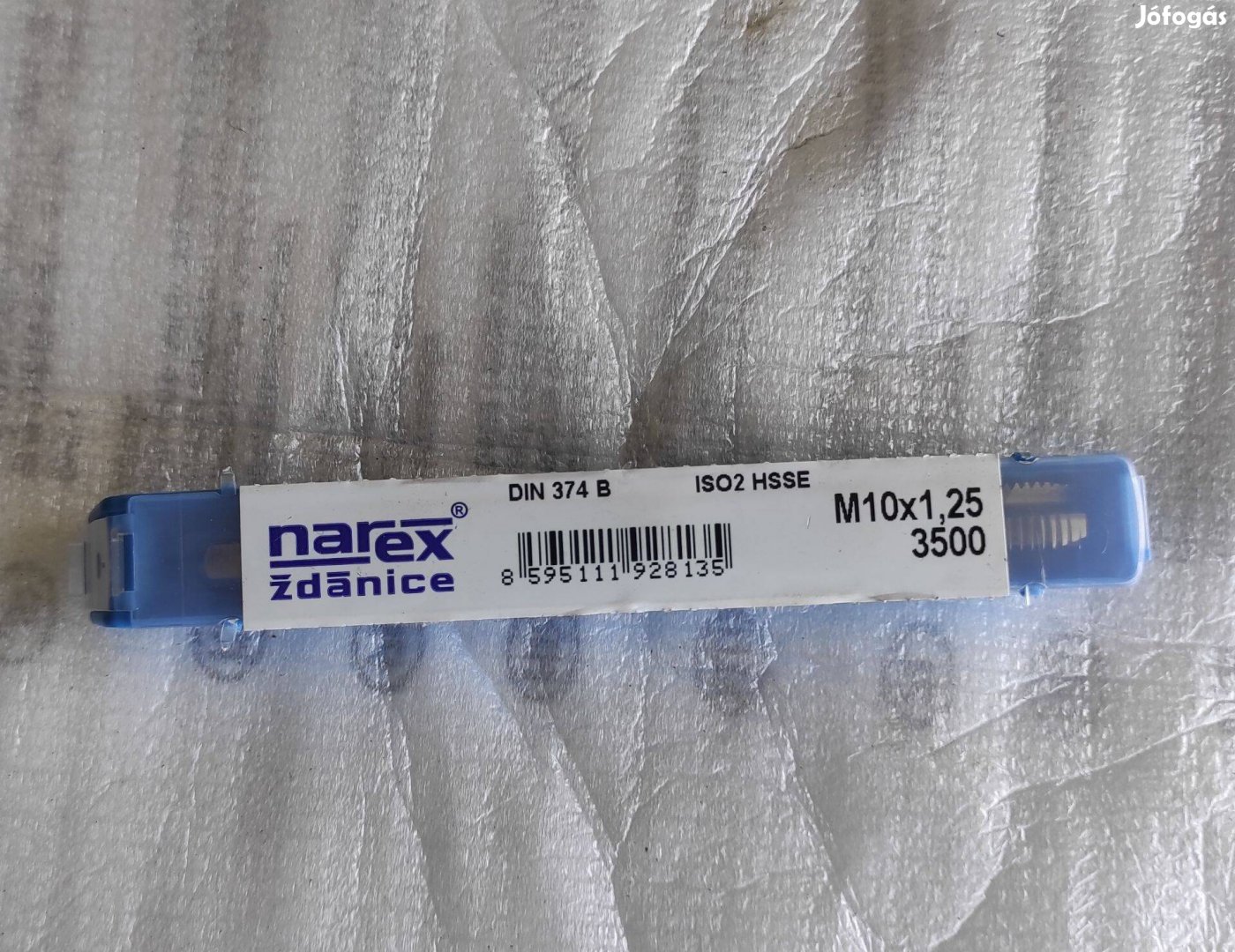 Narex típusú, M10x1.25 menetfúró eladó
