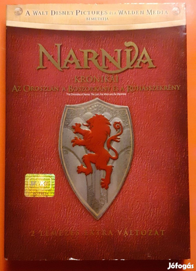 Narnia Krónikái DVD 2 lemezes extra változat