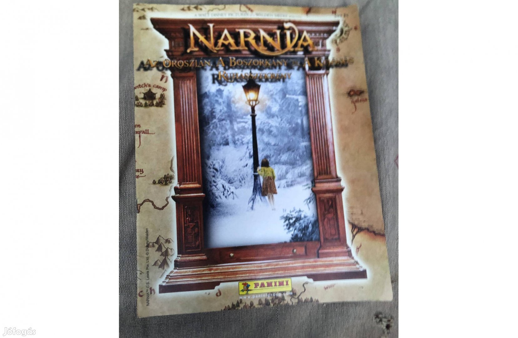 Narnia matrica gyűjtőalbum ,Panini album 10000 Ft