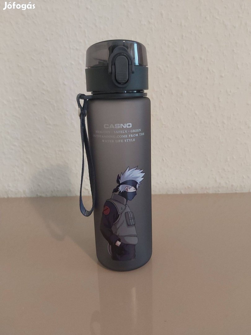 Naruto Hatake Kakashi termosz kulacs 560 ml Új Készleten számlával