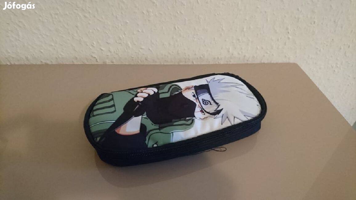 Naruto Hatake Kakashi tolltartó írószertartó Új Készleten számlával