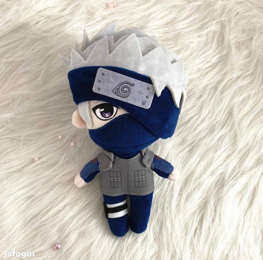 Naruto Kakashi Hatake plüss játék 20cm Új Készleten számlával