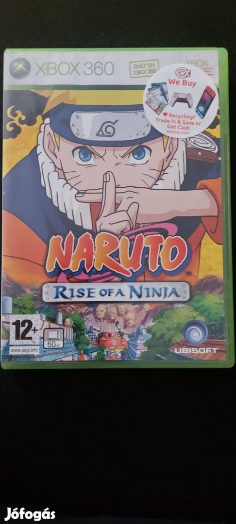 Naruto Rise of a Ninja xbox 360 ritka