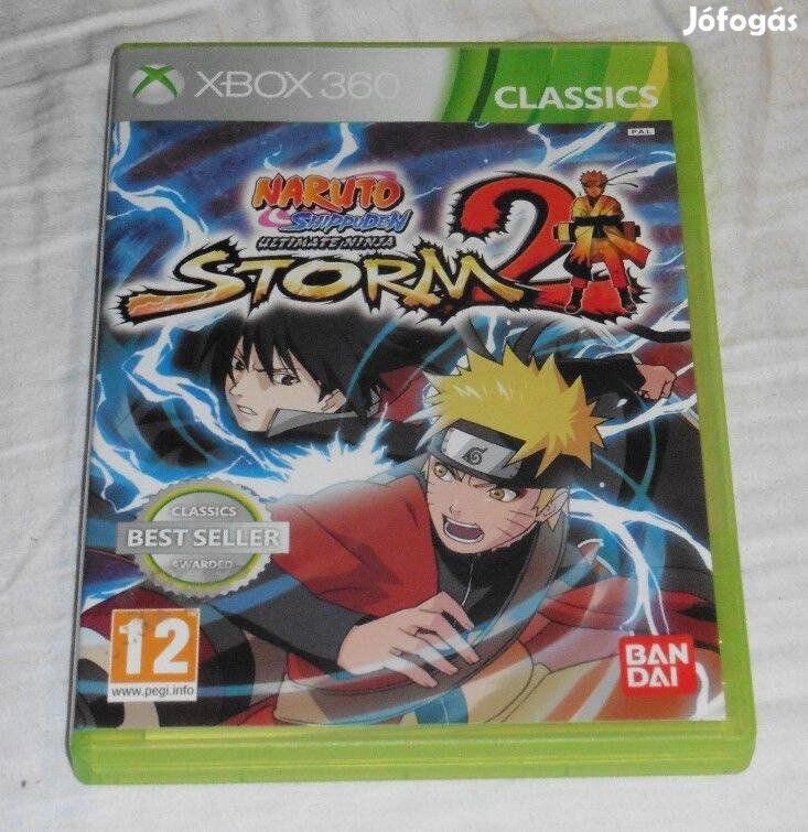 Naruto Shippuden Ultimate Ninja Storm 2. Gyári Xbox 360 Játék akár fél