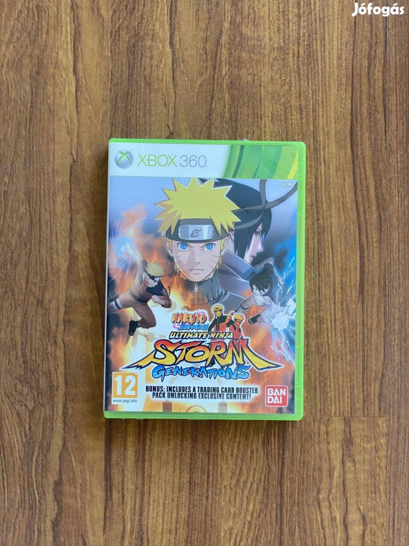 Naruto Shippuden Ultimate Ninja Storm Generations eredeti Xbox 360 ját