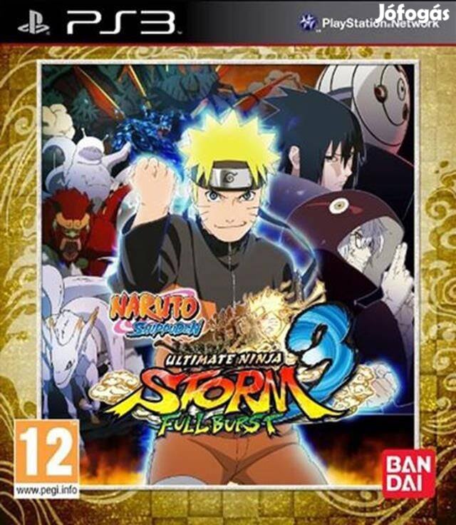Naruto Ultimate Ninja Storm 3 Full Burst PS3 játék