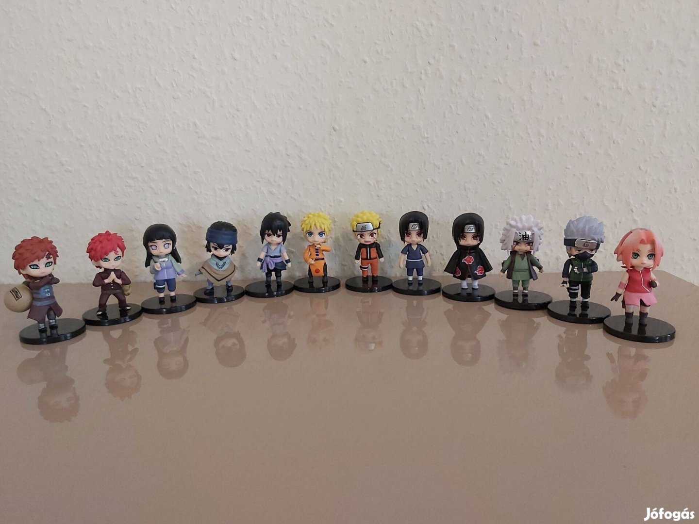 Naruto figura szett Új Itachi Kakashi Uchiha Jiraiya Hinata számlával